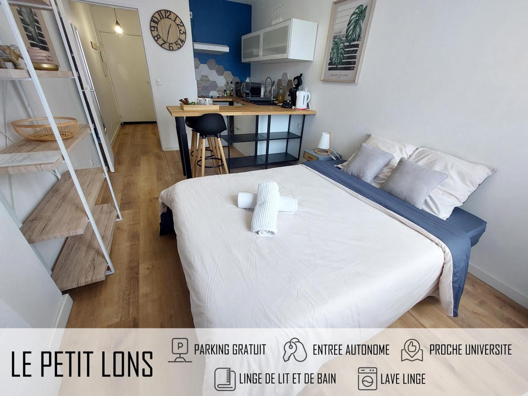 Le Petit Lons - Parking Gratuit - Proche Universite De Pau Zewnętrze zdjęcie
